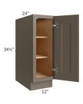 Tuscan Stone 12" Full Height Door Base Cabinet