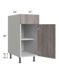 Milan Hazel 15" Base Cabinet