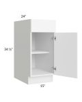 Venetian White Matte 15"  Base Cabinet