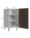 Milan Cafe 18" Full Height Door Base Cabinet