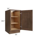 Gramercy Coffee 18" Full Height Door Base Cabinet