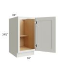 Wellfleet Linen 18" Full Height Door Base Cabinet