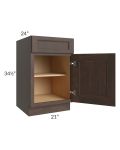 Tuscan Kona Brown 21" Base Cabinet