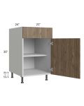 Milan Pecan 21" Base Cabinet