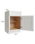 Palisades White 21" Base Cabinet 