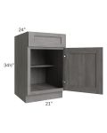 Providence Slate Grey 21" Base Cabinet