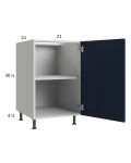 Harbor Navy 21" Full Height Door Base Cabinet