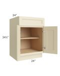 Casselton Ivory 24" Base Cabinet