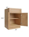 Midtown Timber Shaker 24" Base Cabinet