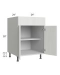Milan Cream 24" Base Cabinet