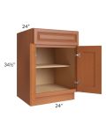 Lexington Cinnamon Glaze 24" Base Cabinet