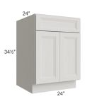 Salem Light Grey 24" Base Cabinet
