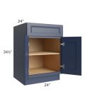 Bayville Blue 24" Base Cabinet