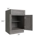 Providence Slate Grey 24" Base Cabinet 