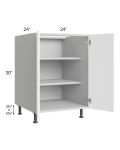 Milan White Matte 24" Full Height Door Base Cabinet