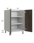 Milan Cafe 24" Full Height Door Base Cabinet