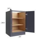 Vienna Indigo 24" Full Height Door Base Cabinet