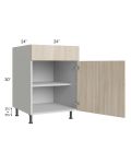 Milan Natural 24" Base Cabinet (1 door)