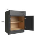 Midtown Black Shaker 27" Base Cabinet