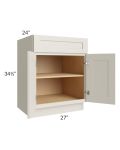 Asheville Cloud Shaker 27" Base Cabinet