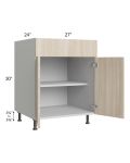 Milan Natural 27" Base Cabinet