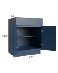 Portland Navy Blue 27" Base Cabinet