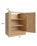 Tuscan Timber 27" Full Height Door Base Cabinet