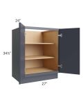 Vienna Indigo 27" Full Height Door Base Cabinet