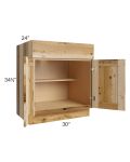 Prairie Shaker 30" Base Cabinet 