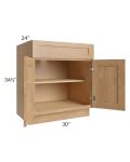 Midtown Timber Shaker 30" Base Cabinet