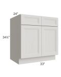 Salem Light Grey 33" Base Cabinet