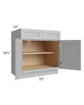 Charlotte Grey 33" Base Cabinet