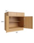 Portland Sand 33" Base Cabinet 