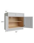 Tuscan Painted Grey 36" Base Cabinet