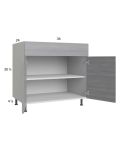 Euro Grey 36" Base Cabinet