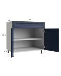 Harbor Navy 36" Base Cabinet