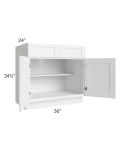 Aspen White Shaker 36" Base Cabinet