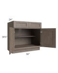 Providence Natural Grey 36" Base Cabinet 