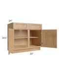Tuscan Timber 39" Base Cabinet