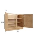 Midtown Timber Shaker 39" Full Height Door Base Cabinet