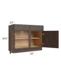 Vienna Kona Brown 42" Base Cabinet