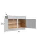 Tuscan Painted Grey 48" Base Cabinet