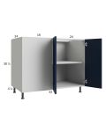 Harbor Navy 49" - 52" Full Height Door Blind Base Corner Cabinet