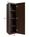 Biscotti Caf?? Glazed 12x42 Wall Cabinet