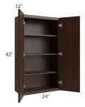 Biscotti Caf?? Glazed 24x42 Wall Cabinet