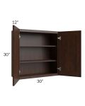 Biscotti Caf?? Glazed 30x30 Wall Cabinet