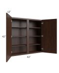 Biscotti Caf?? Glazed 42x42 Wall Cabinet