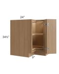 Township Rift Oak 33" Lazy Susan Base Cabinet