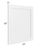 Brighton White Shaker 24x30 Base Decorative Door