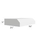 Southport White Shaker 96" Beveled Edge Molding